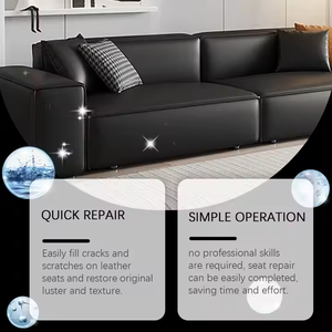Kit de réparation pour siège de <span class=keywords><strong>voiture</strong></span> en <span class=keywords><strong>cuir</strong></span> Siège canapé Réparation et entretien de l'intérieur de la <span class=keywords><strong>voiture</strong></span> Noir Blanc - Product Image 5