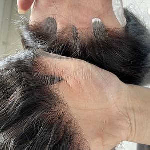 Proveedores de Pelucas con Cierre al por Mayor, Pelucas con Cierre 5x5 de Encaje Transparente en Oferta, Pelucas de Cabello Humano Virgen Crudo con Cutícula Alineada para Mujeres Negras - Product Image 5