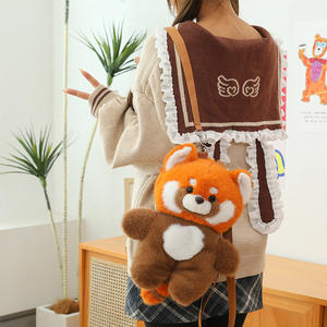 Zaino in Peluche a Forma di Orsetto Stupido, Borsa per Studenti Cartoon, Regalo di Compleanno 31cm-50cm, Giovani Cinesi - Product Image 3