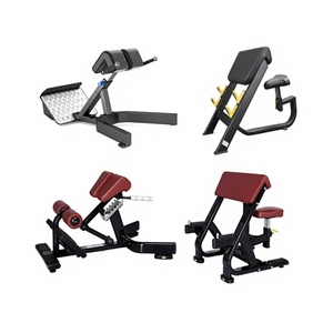 Chaise de pasteur pliable en métal pour salle de sport, banc abdominal réglable pour entraînement abdominal et de la taille, usage intérieur - Product Image 1