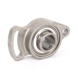 Rodamientos de Rodillos Cónicos de Acero Inoxidable SUCFA205 de Grado Industrial, Carcasas de Asiento Romboidales Ajustables, Suministrados Directamente por el Fabricante - Product Image 1