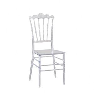 Chaise de restaurant transparente en acrylique, en plastique, <span class=keywords><strong>pas</strong></span> chère, pour bureau et table, vente en gros - Product Image 4