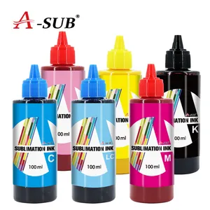 Pabrik Cina 6 warna pemasok tinta sublimasi untuk Epson Regular Desktop Model Digital Printing