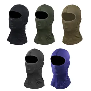 Masker taktis wajah penuh, topi bersepeda sepeda Hiking syal memancing papan salju masker Ski topi tudung sepeda motor untuk pria wanita - Product Image 1