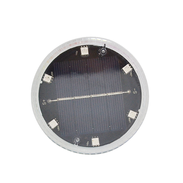 China Factory Battery Operated RGB Solar Underwater Light Color Chang  Remote Control LED Floating Pool Light