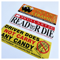 Décalcomanies graphique de voiture de transfert de véhicule personnalisées autocollants étanches en vinyle découpés pour fenêtre décalcomanie 3D de pare-chocs et de carrosserie