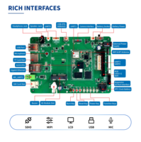 Kits de développement Helperboard A133 Allwinner Android 13/Linux avec décodage 4K et double affichage MIPI/LVDS pour terminaux de point de vente