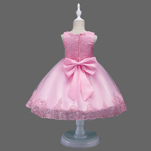 Hochwertiges Europäisches Blumenmädchen-Kleid für Kinder – Entzückende Tutu-Kleider für Mädchen (<span class=keywords><strong>2</strong></span>-12 Jahre) für Geburtstagsfeiern – Ärmellos - Product Image 4