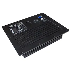 High-Efficiency DSP Class D 4800W 4-Channel Active Module: Variable-Speed Fan Cooling, LCC Power Supply, 1200W*4 Output