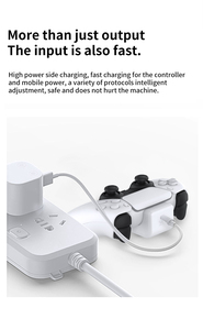 <span class=keywords><strong>Batterie</strong></span> <span class=keywords><strong>externe</strong></span> OEM Luck <span class=keywords><strong>FOX</strong></span> neuve pour manette avec indicateur LED et chargeur à clip dorsal en ABS - Product Image 3