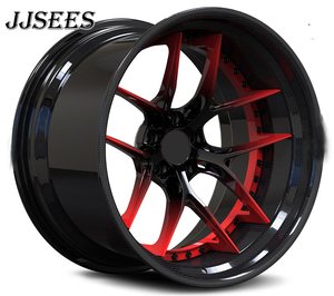 <span class=keywords><strong>ล้อ</strong></span><span class=keywords><strong>แม็</strong></span><span class=keywords><strong>ก</strong></span>ซ์ JJSEES สีดำเงา ขนาด 17-24 นิ้ว แบบหรูหราสั่งทำพิเศษ 2 ชิ้น <span class=keywords><strong>ขอบ</strong></span>ลึกเว้า สำหรับรถยนต์นั่งส่วนบุคคล - Product Image 6