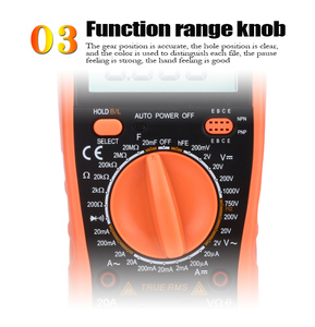 핫 세일 빅터 디지털 <span class=keywords><strong>VC890D</strong></span> 수동 범위 고정밀 핸드 헬드 멀티 미터 커패시터 화상 증거 디지털 디스플레이 멀티 미터 - Product Image 4