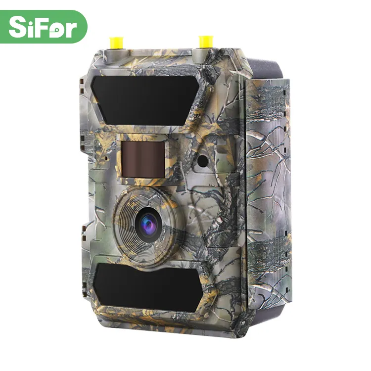 Инфракрасная охотничья камера MMS/SMTP/FTP, Охотничья камера с длительным сроком службы батареи и Wi-Fi