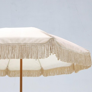 Высококачественный уличный зонт от солнца, пляжный зонт с соломенной крышей, соломенный Зонт с наклоном - Product Image 5