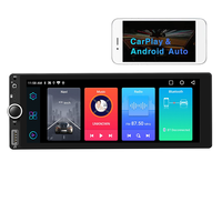 Navigation GPS universelle WiFi Aux sans fil Carplay Android Auto Radio FM Écran IPS 6,86 pouces Stéréo de voiture Android GPS