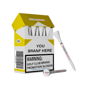 Chất Lượng Cao Bằng Gỗ Tre Golf Tees 70 83Mm Chiều Dài Tùy Chỉnh Gói Thuốc Lá Hộp <span class=keywords><strong>10</strong></span> Gói Golf Tre Tees - Product Image 1