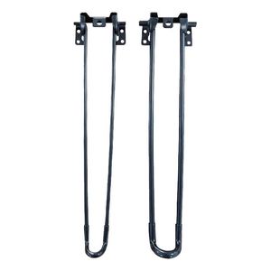 Pieds de table pliants, pieds en métal, pieds de support de table, table basse, bureau d'ordinateur, camping en plein air, support de pied pliant - Product Image 2