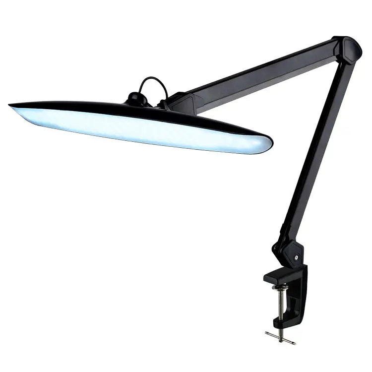 High Quality Folding Working Lamp Laboratory Furniture Safe Task Light Desk Clamp Working Lamp Clean Room LED Work Light