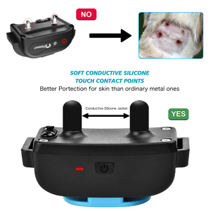 CE Électrique Étanche Extérieur 150M Télécommande Bip Vibration Pet Stop Aboiement <span class=keywords><strong>Chien</strong></span> Anti Aboiement Formation Nylon Choc <span class=keywords><strong>Collier</strong></span> - Product Image 5