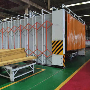 तैयार डिब्बे और इलेक्ट्रिक हीटिंग के साथ फोल्डेबल और रिट्रेटेबल स्प्रे बूथ - Product Image 5