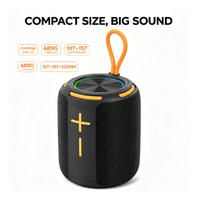 Enceinte portable SODLK TX16 20W BT 5.3, étanche IPX4, avec cordon, prise en charge TWS, TF, USB, audio sans perte, basses profondes, pour extérieur