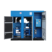 Souffleur à vis sans huile OEM ODM 22-160 kW, aération industrielle basse pression, transport pneumatique, CE ISO