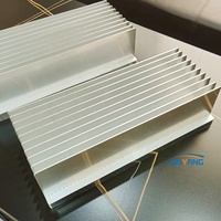Radiateur sur mesure en aluminium extrudé 6061 6063 T5 T6, grand diamètre, dissipateur thermique à insertion de grande taille