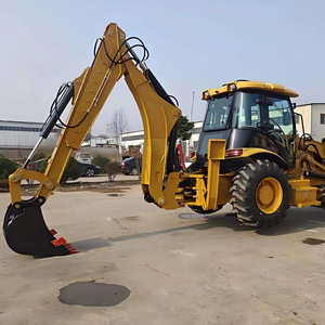 Chargeuse-pelleteuse CAT 420F d'occasion à prix avantageux, Caterpillar CAT 420F d'origine, chargeuse sur pneus 4x4 pour travaux de construction - Product Image 2