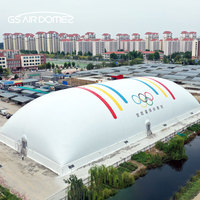 Court de tennis gonflable de haute qualité, dôme sportif, salle de sport à vendre