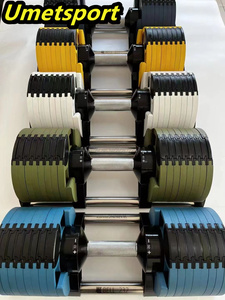 DISPONIBILE Attrezzatura <span class=keywords><strong>Fitness</strong></span> Pesi Palestra Set <span class=keywords><strong>Manubri</strong></span> Regolabili <span class=keywords><strong>per</strong></span> Bodybuilding Manubrio Regolabile Personalizzato 100 lb - Product Image 6