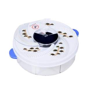 Atrapamoscas eléctrico doméstico tipo USB con cebo Control de plagas herramienta para insectos trampa de <span class=keywords><strong>moscas</strong></span> de plástico - Product Image 1