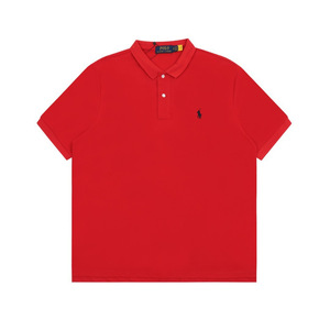 Camiseta de Manga Corta de Algodón Puro Transpirable de Alta Calidad con Cuello de Solapa Holgado para Hombre y Mujer - Product Image 5