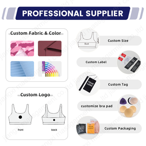 Reggiseno sportivo da donna con mensole lunghe - Product Image 6