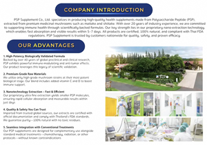 เปปไทด์60แคปซูลสารสกัดจากสมุนไพรธรรมชาติของประเทศไทยพร้อมผลิตภัณฑ์เสริมอาหารวิตามิน - Product Image 2