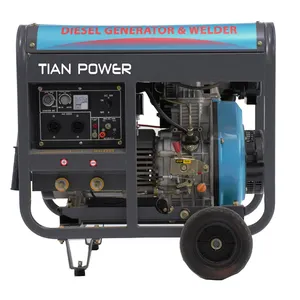 TIAN POWER OEM 5KW Máy Phát Điện Diesel Di Động