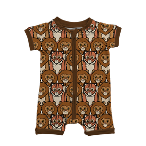 Pyjamas Bébé Unisexe en Bambou à Imprimé Dessin Animé, Modèles Personnalisés 2026, Vêtements pour Enfants en Gros, Fermeture Éclair YKK Bidirectionnelle, Respirant - Product Image 3