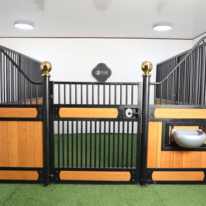 Équipement d'écurie portable Offre Spéciale utilisé <span class=keywords><strong>avec</strong></span> porte frontale, tapis d'écurie extérieur, clôture pour fermes - Product Image 3