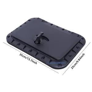 Marine Watertight Boat Access Hatch Cover Rubber Seal Square Screw Out Deck Inspection Plate Anti-aging Kayak Accessories