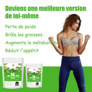 14-daagse afslank-detoxthee om het metabolisme te stimuleren en de eetlust te onderdrukken, natuurlijke biologische gezondheidskruiden - Product Image 3