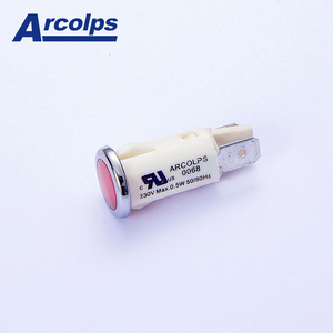 Voor Ul Goedgekeurde 100-130V Neon <span class=keywords><strong>Led</strong></span>-Indicatielampje Helder Kleur Elektrisch Paneel-<span class=keywords><strong>Indicator</strong></span> Met 110V-Aansluitaansluiting Gemaakt - Product Image 4