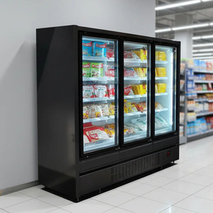 Refrigerador Comercial Vertical con Puerta de Vidrio, Congelador Multideck Enchufable, Congelador Vertical DDB para Supermercado - Product Image 5