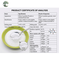 Poudre de D-Allulose de Haute Pureté 99% Qualité Alimentaire Édulcorant Faible en Calories Vente en Gros Fabricant