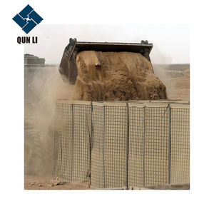 Güvenlik defansif galvanizli çelik tel Mesh bariyer Blast duvar <span class=keywords><strong>Bastion</strong></span> çit kare istinat duvar gabionlar çit kesme - Product Image 3