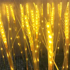 How lighting Outdoor wasserdicht Solar Farbwechsel Faser Schmetterling Reed Weizen Blumen lampe Garten Solar LED Blumen leuchten