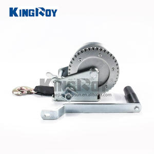 Manivela Manual Kingroy de 1000 lb, Acero al Carbono, Cable de Acero de 50 mm, 7 m, Galvanizada, Gris, para Remolcar y Levantar - Product Image 2