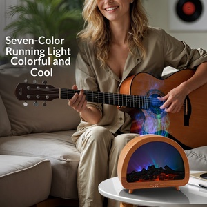New Design Electric Plastic Desktop Ultrasonic Aroma Humidifier Portable 200ml <strong>Mini</strong> Flame Waterless Essential <strong>Oil</strong> <strong>Diffuser</strong> - Product Image 3