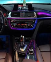 Luz Ambiental Cardoo para BMW Serie 3 F30 F31 F34 Serie 4 F36 2013-2019, Accesorios de Iluminación Ambiental Interior para Automóvil