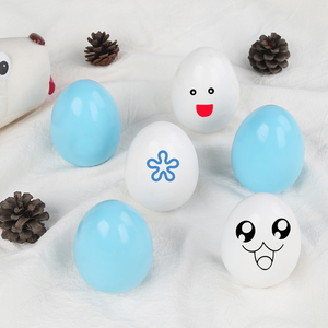 Vaso de madera divertido para niños transfronterizos, huevo de pato pintado, juguetes educativos, huevos de Pascua - Product Image 2