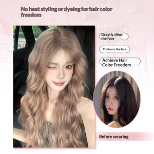 วิ<span class=keywords><strong>ก</strong></span><span class=keywords><strong>ผม</strong></span> Cony แบบไม่มีเชือ<span class=keywords><strong>ก</strong></span>ผู<span class=keywords><strong>ก</strong></span> สำหรับผู้หญิง สี<span class=keywords><strong>น</strong></span>้ำตาลพีชสดใส ลอ<span class=keywords><strong>น</strong></span><span class=keywords><strong>น</strong></span>้ำ คลื่<span class=keywords><strong>น</strong></span><span class=keywords><strong>น</strong></span>้ำ วิ<span class=keywords><strong>ก</strong></span>เต็มศีรษะ แส<span class=keywords><strong>ก</strong></span><span class=keywords><strong>ก</strong></span>ลาง <span class=keywords><strong>ผม</strong></span>ยาวหยิ<span class=keywords><strong>ก</strong></span>เป็นลอ<span class=keywords><strong>น</strong></span> ดูเป็นธรรมชา<span class=keywords><strong>ต</strong></span>ิ มีวอลลุ่ม - Product Image 2