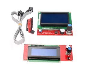 Kit de impresora 3D controlador inteligente RAMPS1.4 LCD12864 LCD12864 Pantalla de panel de control para